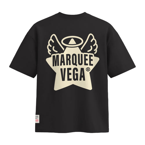 Angel Star Logo - Marquee Vega Graphic heavyweight loose fit graphic tee product image by Marquee Vega.
