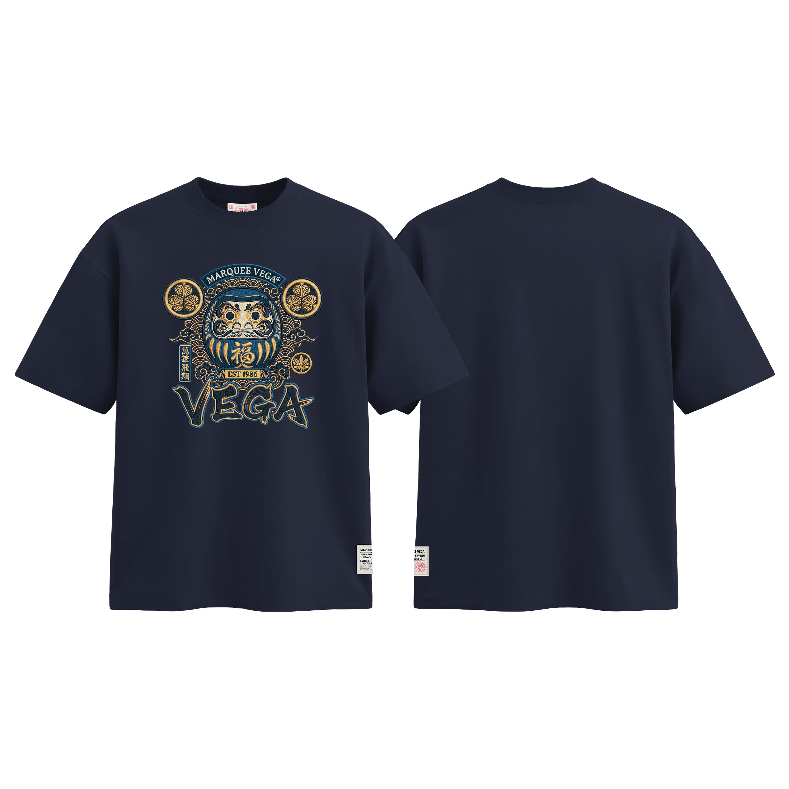 Lucky Daruma Crest