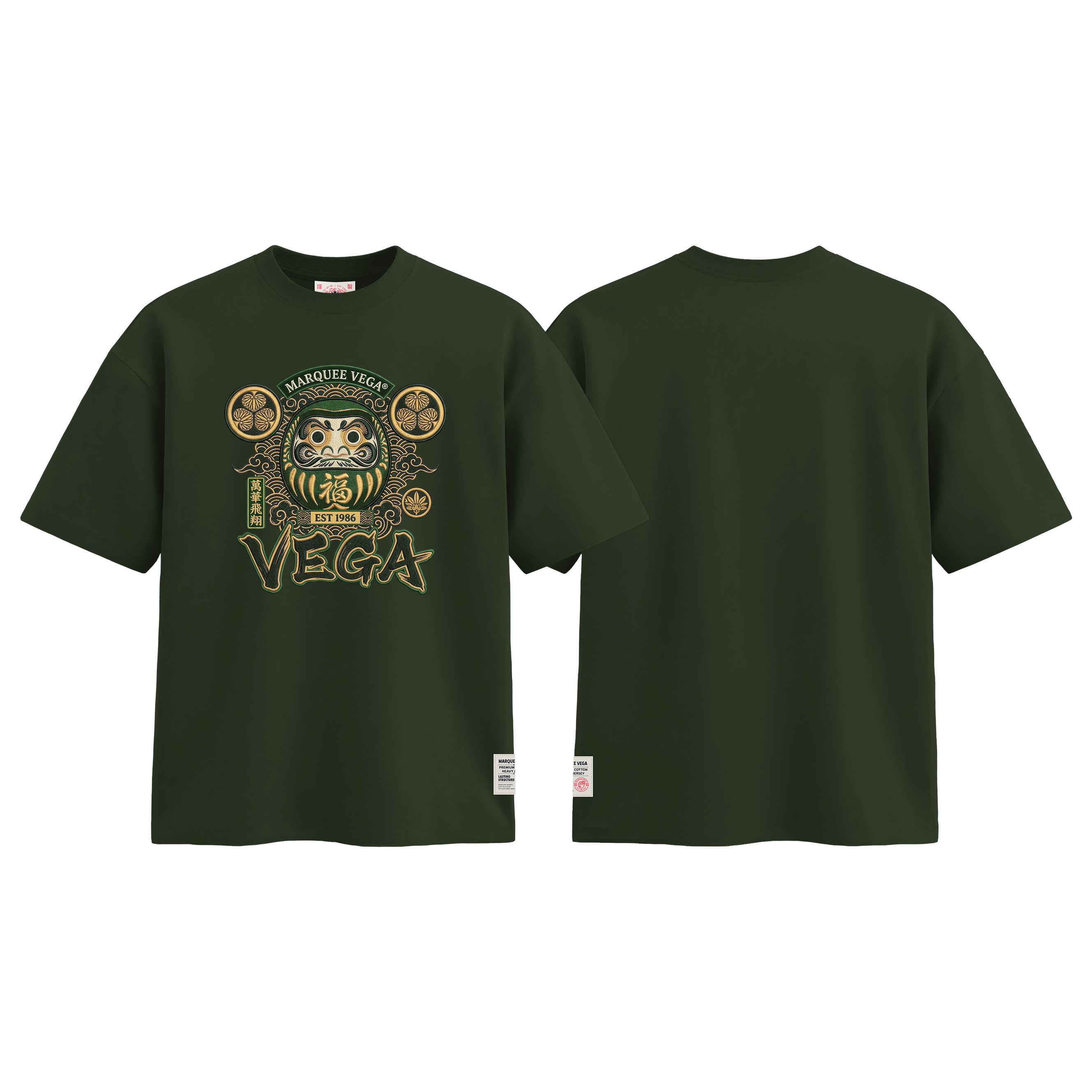 Lucky Daruma Crest